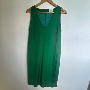 Reiss Emerald Green Dress US 6 Womens Used Minimal Wear Work Wedding Guest